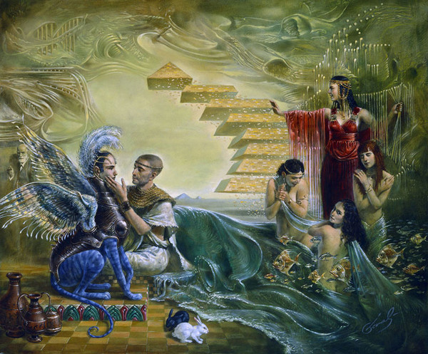   (Michael Cheval). Good morning Dr. Freud (600x497, 138Kb)