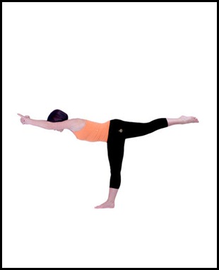 7. Tuladandasana