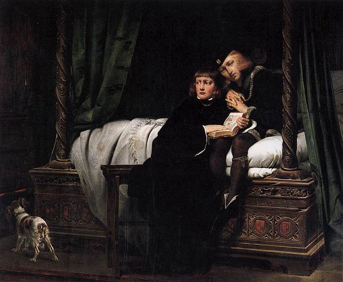 727px-Paul_Delaroche_-_The_Death_of_the_Sons_of_King_Edward_in_the_Tower_-_WGA6265 (700x576, 71Kb)
