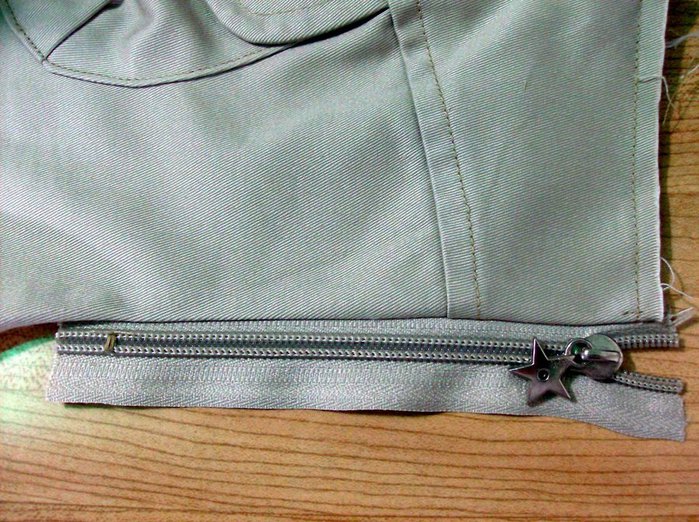 Застежки на женских брюках