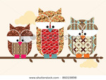  stock-vector-owl-vector-illustration-86019898 (450x339, 65Kb)