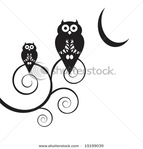  stock-vector-vector-retro-style-owl-family-on-swirly-tree-in-moonlight-15199039 (450x470, 30Kb)