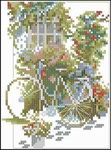  Lanarte 33895- Fiets met bloemen   (222x300, 15Kb)