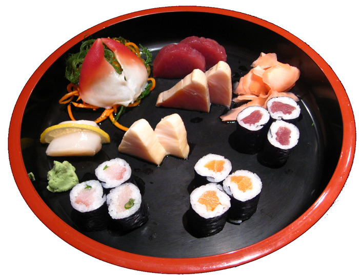 sushi plate (700x537, 131Kb)