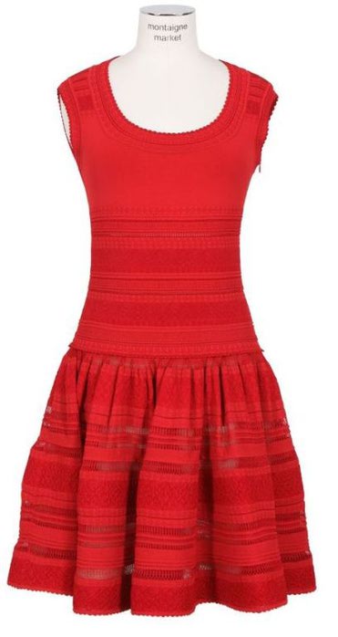 Azzedine Alaïa Acanthe Knitted Dress (371x700, 28Kb)