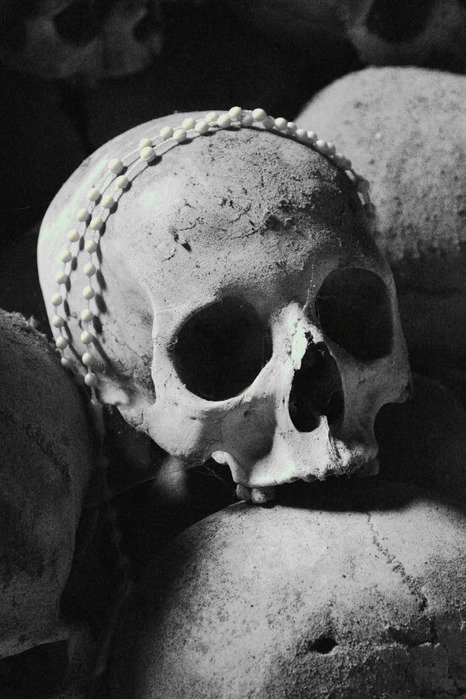 010 - Skull and Rosary, Fontanelle Cemetery, Napoli (466x700, 102Kb)