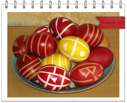 Традиция красить пасхальные яйца и народные приметы
