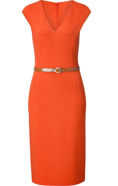 Michael Kors Belted Sheath Dress (381x600, 77Kb)