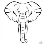  Elephant stencil (476x489, 34Kb)