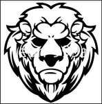  Lion stencil 2 (403x408, 45Kb)