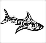  shark stencil (313x289, 22Kb)