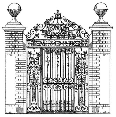 iron gate vintage graphicsfairy012b (399x400, 64Kb)