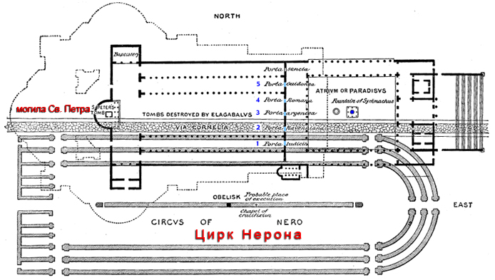 План базилика св петра