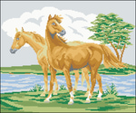  Horses (700x583, 238Kb)