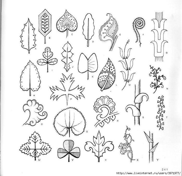 4000 motifs de fleurs et de plantes (229) (700x676, 230Kb)