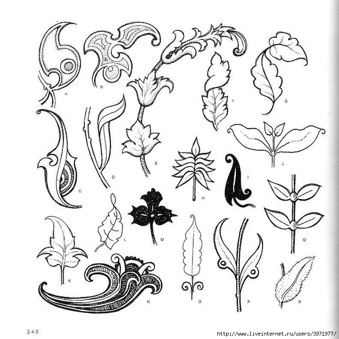 4000 motifs de fleurs et de plantes (236) (700x700, 239Kb)