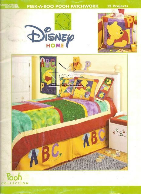 00 51 Disney Home -Peek a Boo -Pooh Patchwork (Caracolito) (465x640, 59Kb)