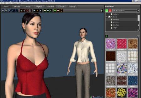 Компьютерные программы для моделирования одежды.