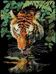  Dimensions 06961 Tiger Reflection (368x484, 36Kb)