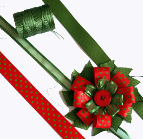 christmas ribbon rosette 2 (500x484, 73Kb)