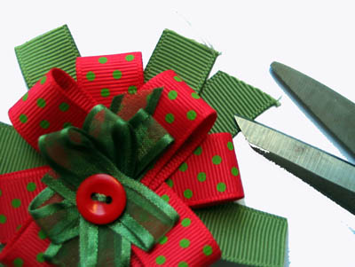 christmas ribbon rosette 9 (400x301, 42Kb)