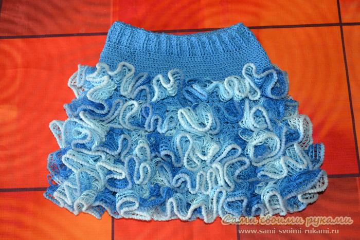 Маленькая юбочка для девочки - Вязание - Страна Мам