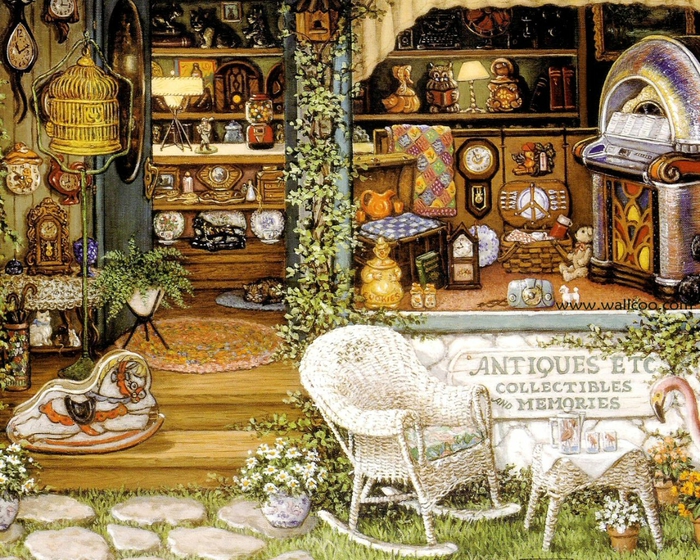Welcome_to_My_Garden_Art_Painting_11_antiqueset (700x560, 429Kb)