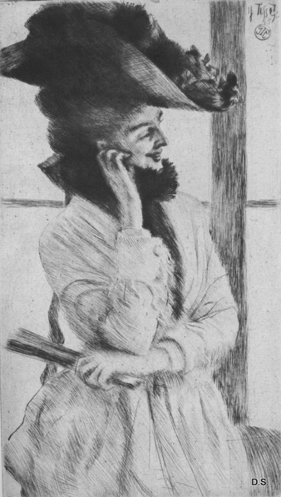 A la Fenetre, 1875 (396x700, 180Kb)