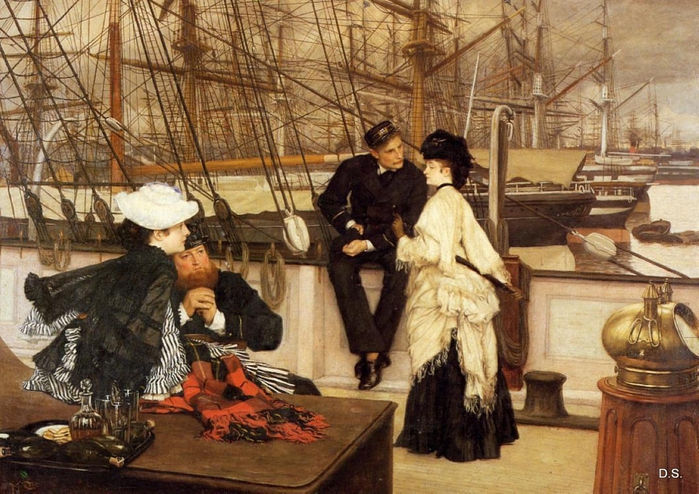 The Captain and the Mate, 1873 (700x494, 314Kb)