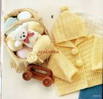  Yellow Baby Crochet0-24 months 010 (700x670, 271Kb)