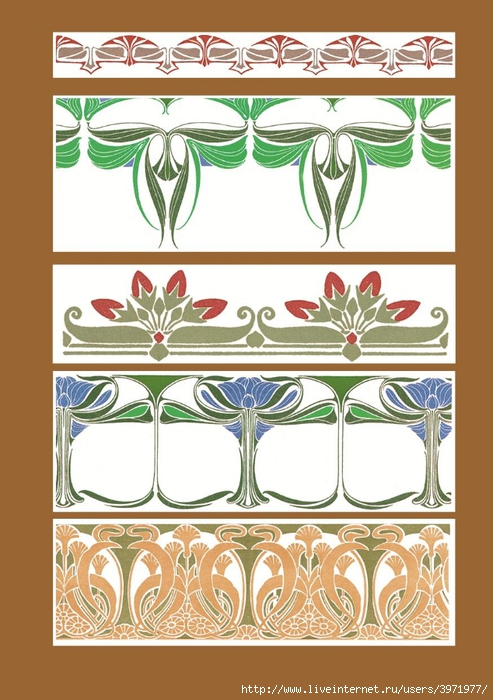 ART NOUVEAU designs (493x700, 249Kb)