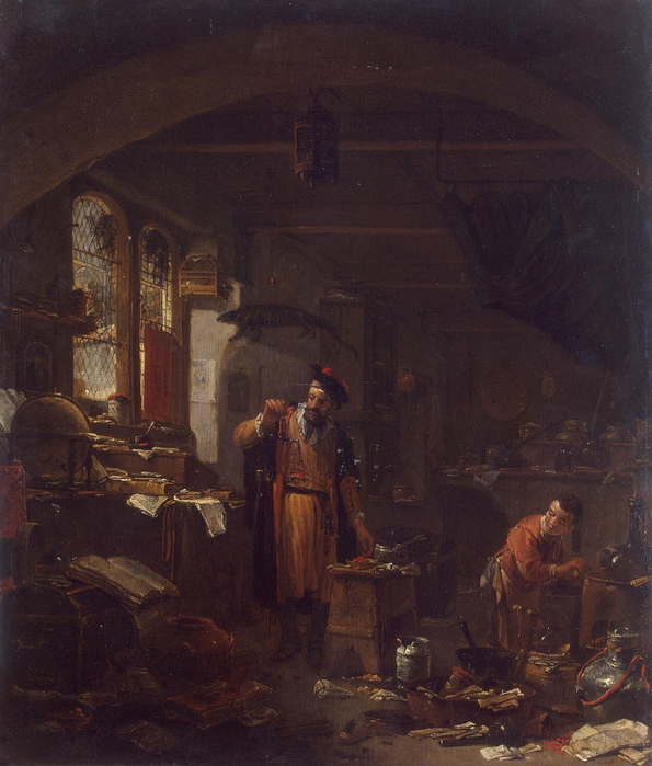 An Alchemist - Thomas Wyck - State Hermitage Museum (595x700, 428Kb)