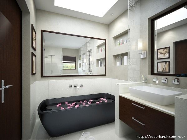 BathroomBlackBath (600x450, 102Kb)
