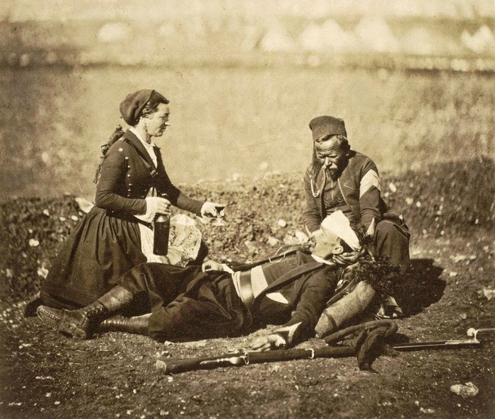 French cantiniere during the Crimean War by Roger Fenton 1855-1 (700x592, 162Kb)