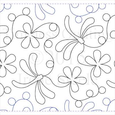 tq-DragonflyDaisies_medium (400x400, 18Kb)