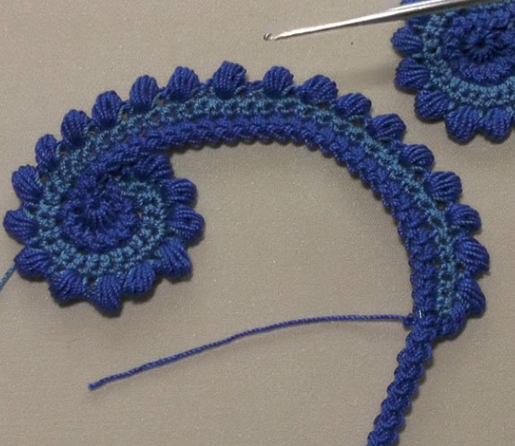 Ирландское кружево крючком. Видео Урок 2 Часть 1_цветок. Crochet irish lace.