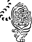  Prowling_Tiger_Stencil_by_halfthelaw (524x700, 50Kb)