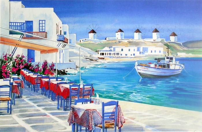 André Savy - Santorini Walkway - Tutt'Art@  (3) (700x460, 69Kb)