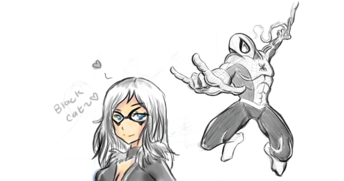 black_cat_and_spiderman_by_theredspy-d4201t6 (700x368, 157Kb)