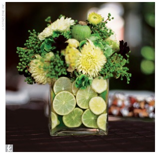 green-flowers-lime-slice-centerpiece (319x312, 37Kb)