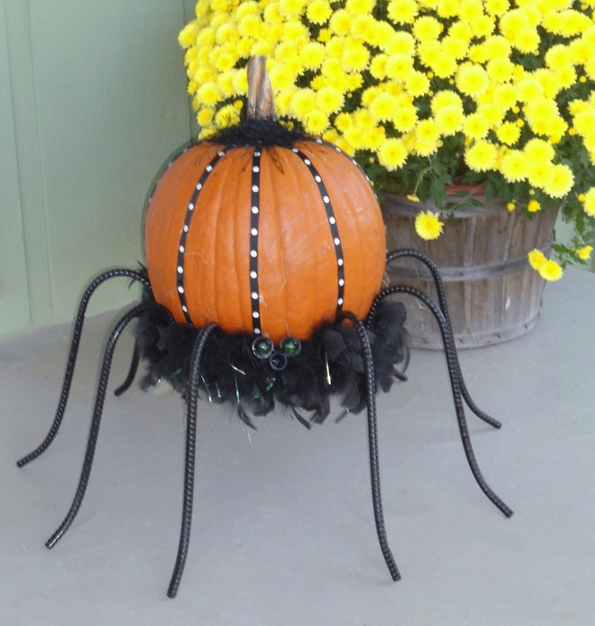 spider pumpkin (665x700, 299Kb)