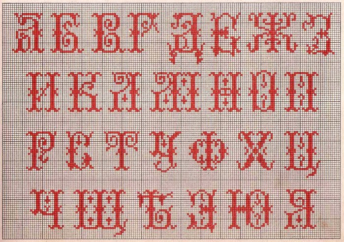 Russian Cross Stitch Alphabets 1_Page_03 (700x492, 167Kb)