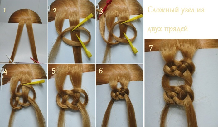 Как распутать узелки на волосах