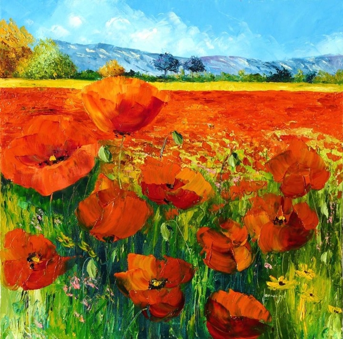 Jean-Marc Janiaczyk - French painter - Dreaming of Provence  (53) (700x691, 458Kb)