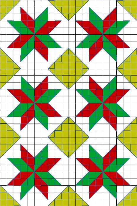christmas-lemoyne-star-quilt (464x696, 72Kb)