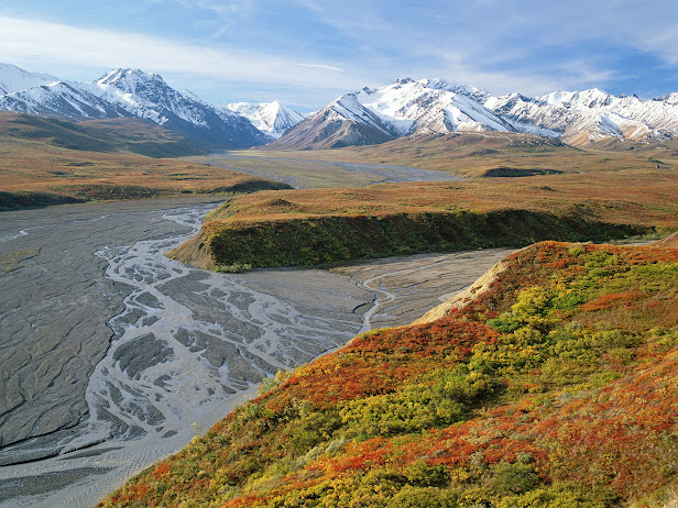 East Fork River, Denali National Park, Alaska (616x462, 157Kb)