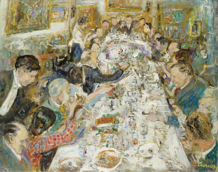 5127bd2e8ce29217beb1c92f31652907_Lucien-Adrion-The-Dinner-of-Artists-Making-up-by-Monsieur-and-Madame-Paul-Petrides-1937-Impressionism-Paintings-8 (700x551, 171Kb)