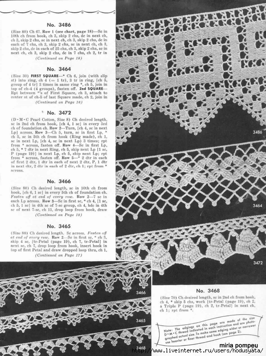 1951 Crochet Easy to make Edgings-3 (522x700, 314Kb)