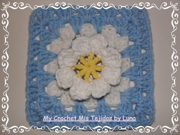 Granny White Flower Square by Luna 8-22-2012 010 (600x450, 126Kb)
