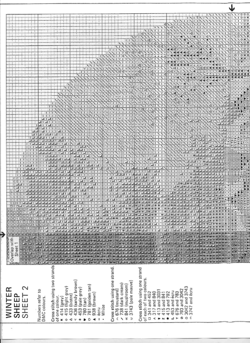 JCWS267 Winter Sheep2-1 (509x700, 280Kb)